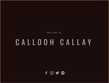 Tablet Screenshot of calloohcallaybar.com